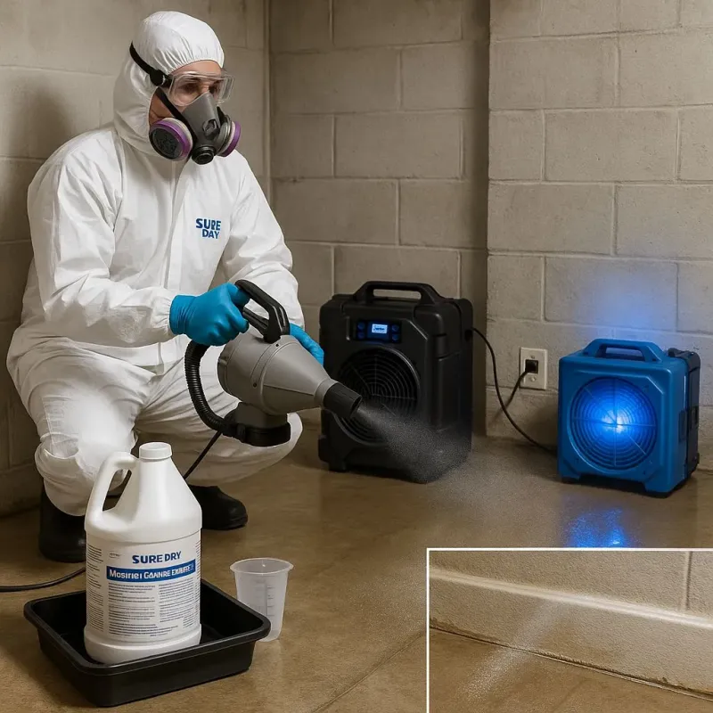Sanitization and Odor Removal process in Gaffney, SC